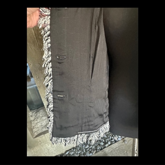 Vintage Chanel La Petite Veste Noire Tweed Jacket - Picture 7 of 11
